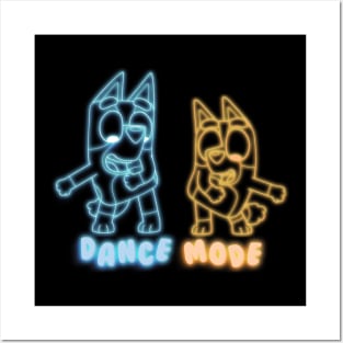 Dance Mode Glow in The dark Posters and Art